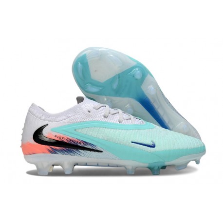 Nike Phantom 6 Low Cut Elite FG Cleat Green White Black