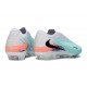 Nike Phantom 6 Low Cut Elite FG Cleat Green White Black