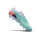 Nike Phantom 6 Low Cut Elite FG Cleat Green White Black