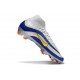 Nike Mercurial Superfly 10 Elite FG Football Shoes Silver Blue Yellow