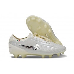 Nike Tiempo Legend 10 Elite Grass White Silver