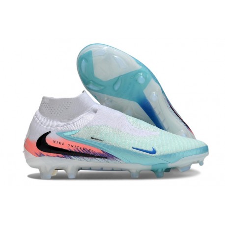 Nike Phantom 6 High Cut Elite FG Blue White Black