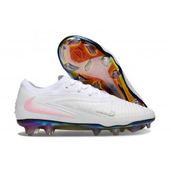 New Nike Phantom 6 Low Elite FG Boot White Pink