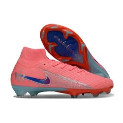 Nike Air Zoom Mercurial Superfly X Elite FG Pink Blue