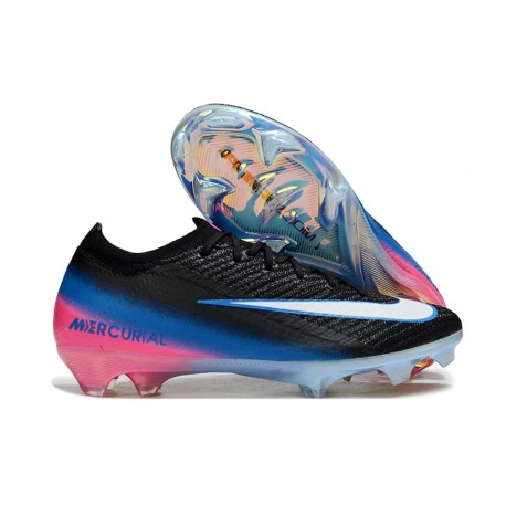 Nike Mercurial Vapor XVI Elite FG Shoes Black White Blue Red