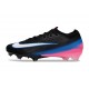 Nike Mercurial Vapor XVI Elite FG Shoes Black White Blue Pink