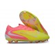 New Nike Phantom 6 Low Elite FG Boot Pink Yellow