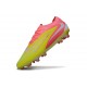 New Nike Phantom 6 Low Elite FG Boot Pink Yellow