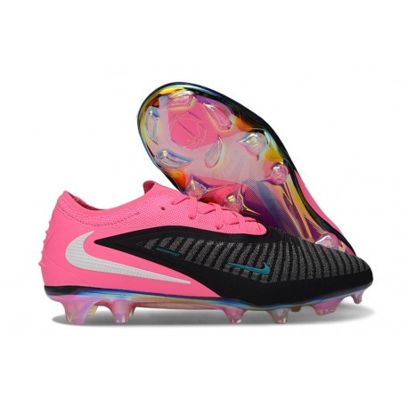 Nike Phantom 6 Low Cut Elite Firm Ground Shoes Black Pink