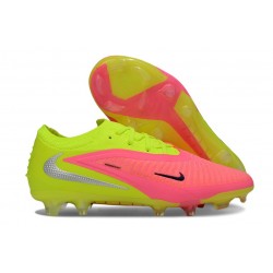 Nike Phantom 6 Low Cut Elite Firm Ground Shoes Pink Limelight