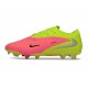Nike Phantom 6 Low Cut Elite Firm Ground Shoes Pink Limelight 