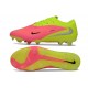 Nike Phantom 6 Low Cut Elite Firm Ground Shoes Pink Limelight 