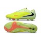 Nike Phantom 6 Low Cut Elite Firm Ground Shoes Limelight Black