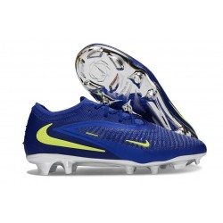 Nike Phantom 6 Low Cut Elite Firm Ground Shoes Blue Yellow