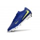 Nike Phantom 6 Low Cut Elite Firm Ground Shoes Blue Yellow
