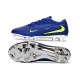 Nike Phantom 6 Low Cut Elite Firm Ground Shoes Blue Yellow