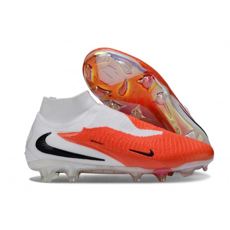 Nike Phantom 6 High Cut Elite FG Crimson Black White