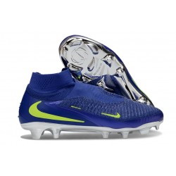 Nike Phantom 6 High Cut Elite FG Blue Yellow