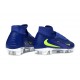 Nike Phantom 6 High Cut Elite FG Blue Yellow