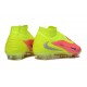 Nike Phantom 6 High Cut Elite FG Pink Yellow