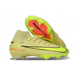 Nike Air Zoom Mercurial Superfly X Elite FG Limelight Volt Hyper Crimson