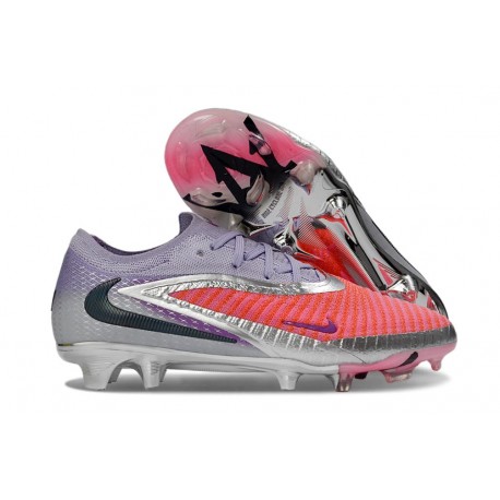 Nike Phantom 6 Low Cut Elite Firm Ground Shoes Crimson Black