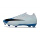 Nike Air Zoom Mercurial Vapor 16 Elite FG White Blue Black