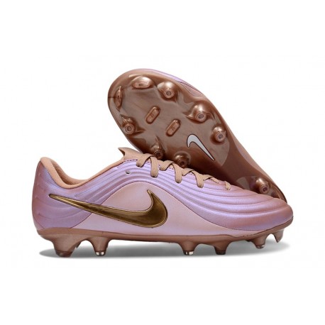Nike Tiempo Maestro Elite Gras FG Soccer Boots Pink Bronze
