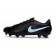 Nike Tiempo Maestro Elite Gras FG Soccer Boots Black Light Blue