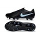Nike Tiempo Maestro Elite Gras FG Soccer Boots Black Light Blue
