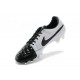 New Leather Ronaldinho Nike Tiempo Legend 5 FG Boots Black White