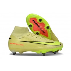 Nike Air Zoom Mercurial Superfly X Elite SG Limelight Volt Hyper Crimson
