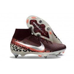 Nike Air Zoom Mercurial Superfly X Elite SG Marron Silver