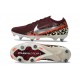Nike Air Zoom Mercurial Vapor XVI Elite SG United - Burgundy Crush Metallic Silver Universal Red Fossil