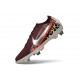 Nike Air Zoom Mercurial Vapor XVI Elite SG United - Burgundy Crush Metallic Silver Universal Red Fossil