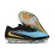 Nike Phantom 6 Low Cut Elite Firm Ground Shoes Blue Black Gold