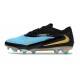 Nike Phantom 6 Low Cut Elite Firm Ground Shoes Blue Black Gold