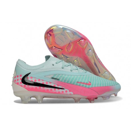 Nike Phantom 6 Low Cut Elite Firm Ground Shoes Pistachio Frost Pink Black