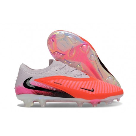 Nike Phantom 6 Low Cut Elite Firm Ground Shoes Crimson White Black