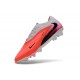 Nike Phantom 6 Low Cut Elite Firm Ground Shoes Crimson White Black