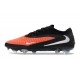 Nike Phantom 6 Low Cut Elite Firm Ground Shoes Red Black Silver
