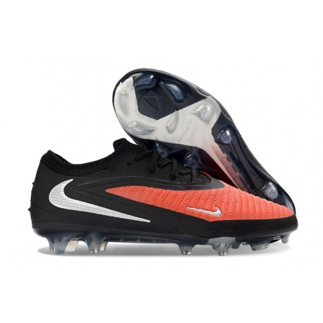 Nike Phantom 6 Low Cut Elite Firm Ground Shoes Red Black Silver