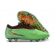 Nike Phantom 6 Low Cut Elite Firm Ground Shoes Green Golden