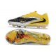 Nike Phantom 6 Low Cut Elite Firm Ground Shoes Yellow Black Silver