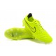 New Leather Nike Tiempo Legend 5 FG Soccer Boots Volt Gold Black