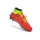 Nike New 2014 Football Boots Magista Obra FG Red Volt Black