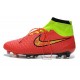Nike New 2014 Football Boots Magista Obra FG Red Volt Black