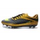 Neymar 2014 New Nike HyperVenom Phantom FG Premium ACC Cleats Gold Black Volt