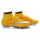 Nike Football Cleats Cheap 2014 Mercurial Superfly Laser Orange White