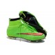 Nike Football Cleats Cheap 2014 Mercurial Superfly IV FG Green Hyper Punch
